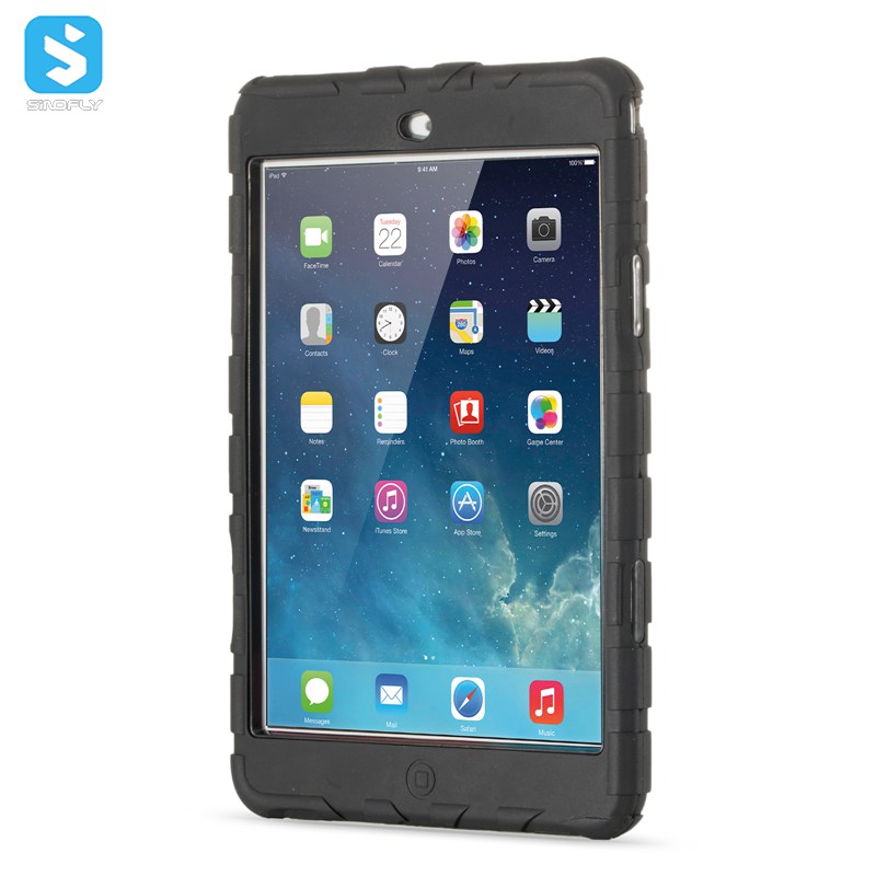 3 in 1 PC silicone case for iPad Mini 4